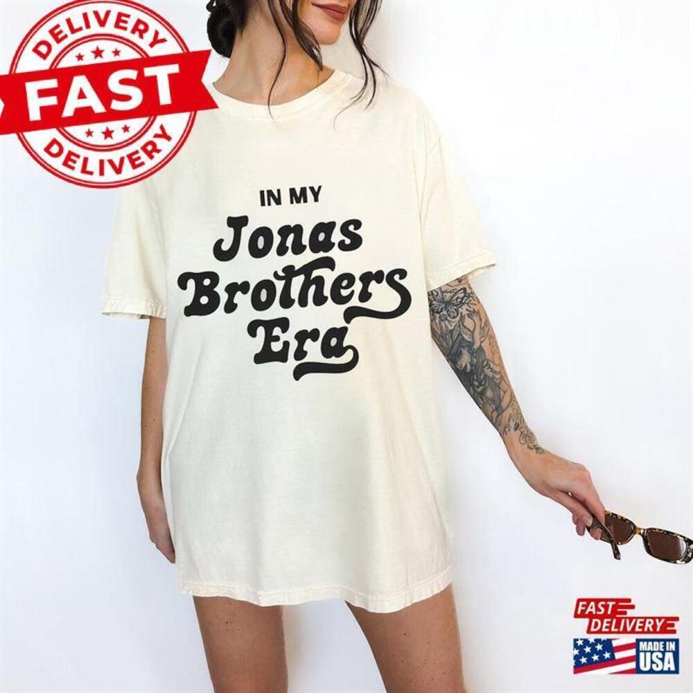 In My Jonas Brothers Era Shirt Fan Tees T-shirt
